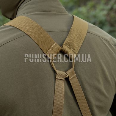 M-Tac Shoulder Straps for Elite Tactical Belt, Coyote Brown, Load System