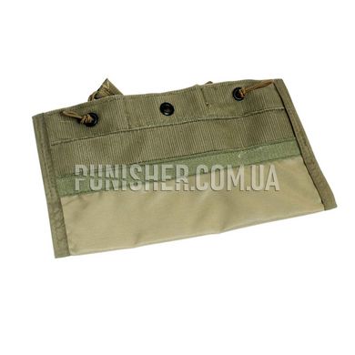LBT-2645A 5.56 Mag Insert W/Retention (Used), Coyote Tan, 3, Velcro, AR15, M4, M16, HK416, For plate carrier, .223, 5.56, Cordura 1000D