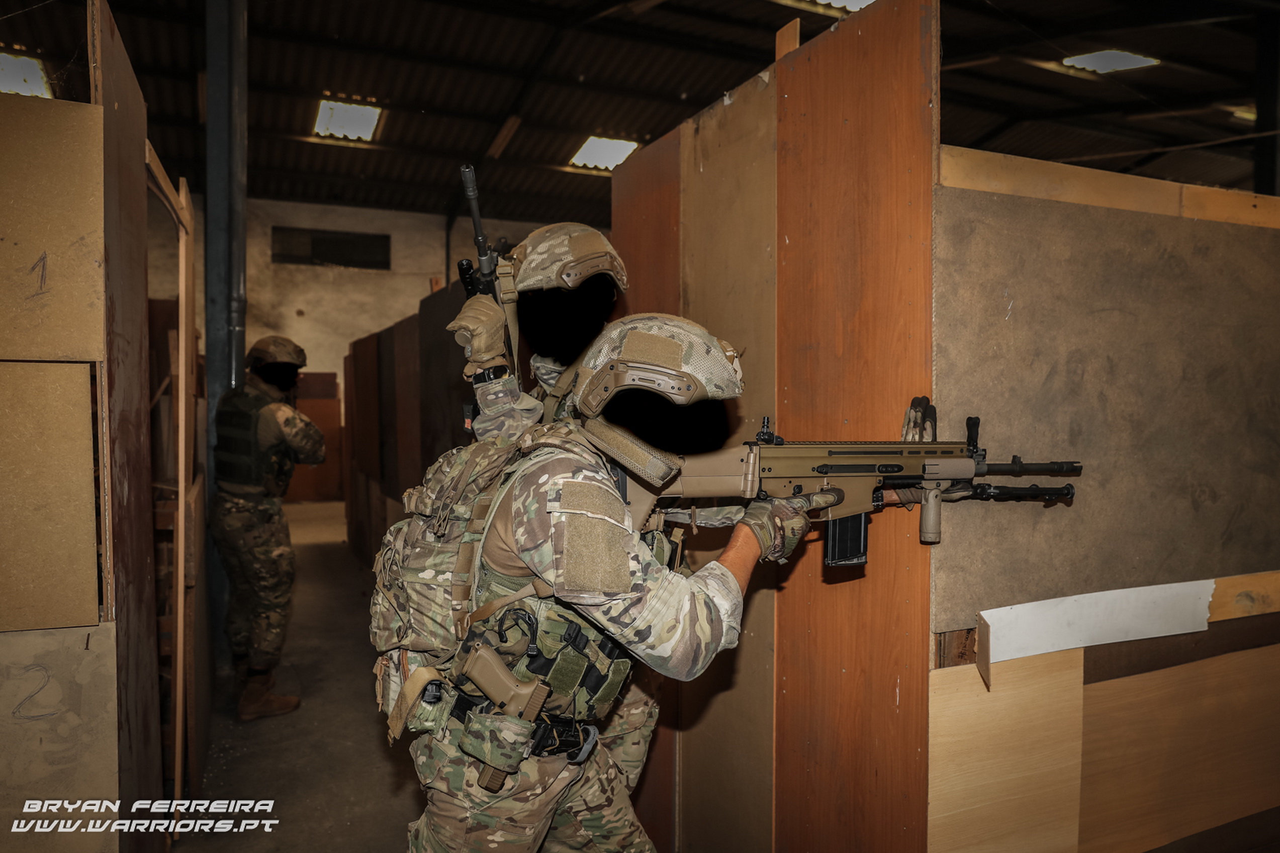 Commandos train CQB in preparation for 8th FND for RCA