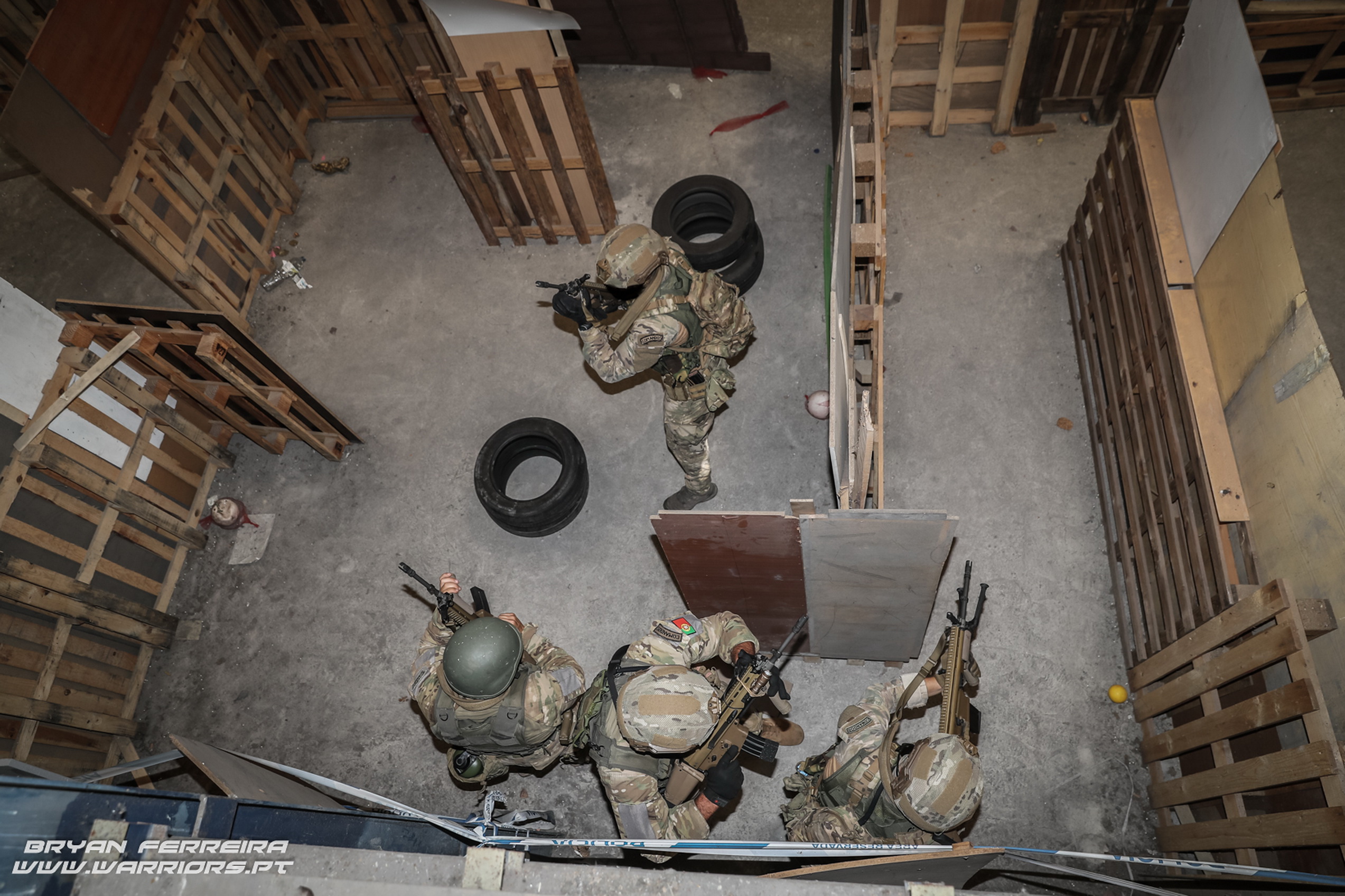 Commandos train CQB in preparation for 8th FND for RCA