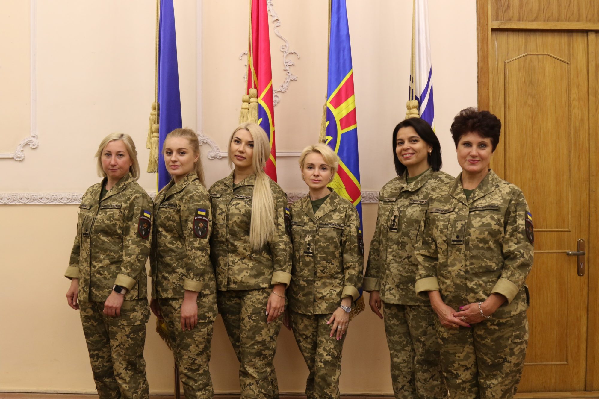 Women in military uniform