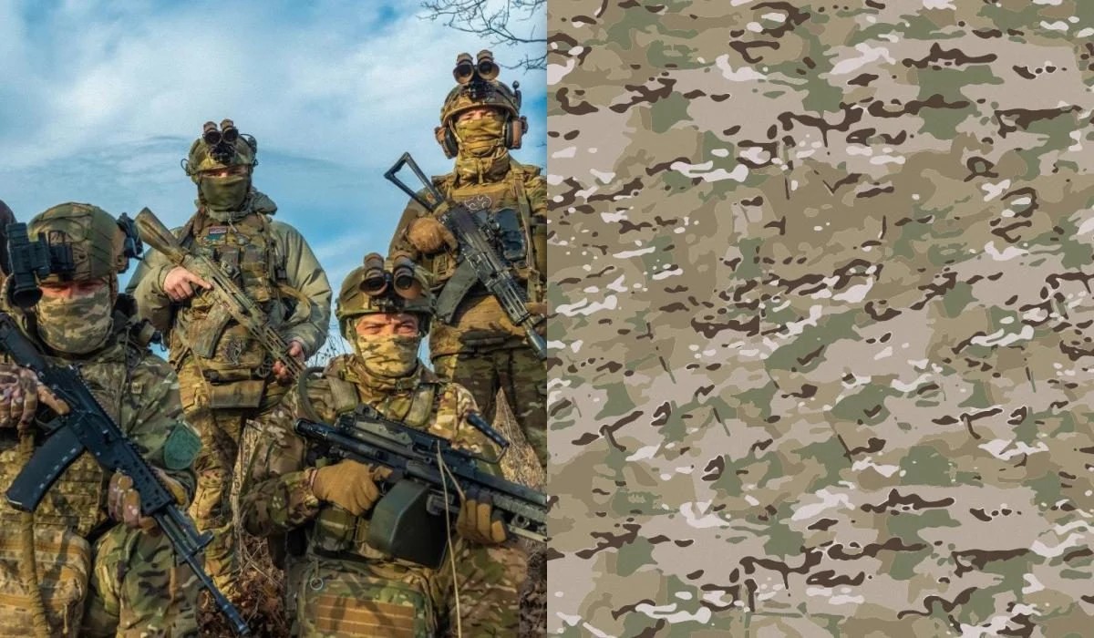 Soldiers in full MM-25 color gear with the pattern on the right