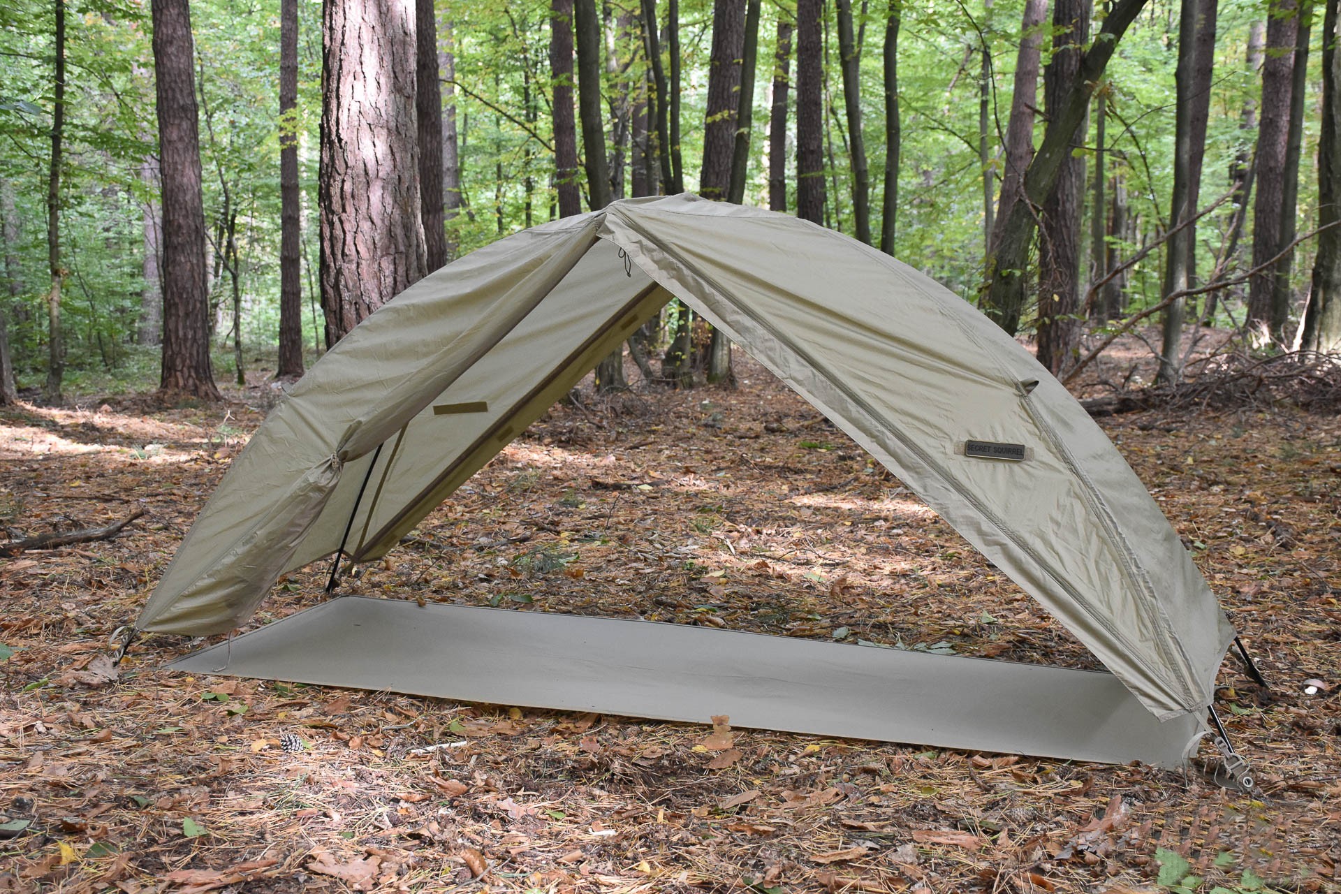 Through-configuration awning
