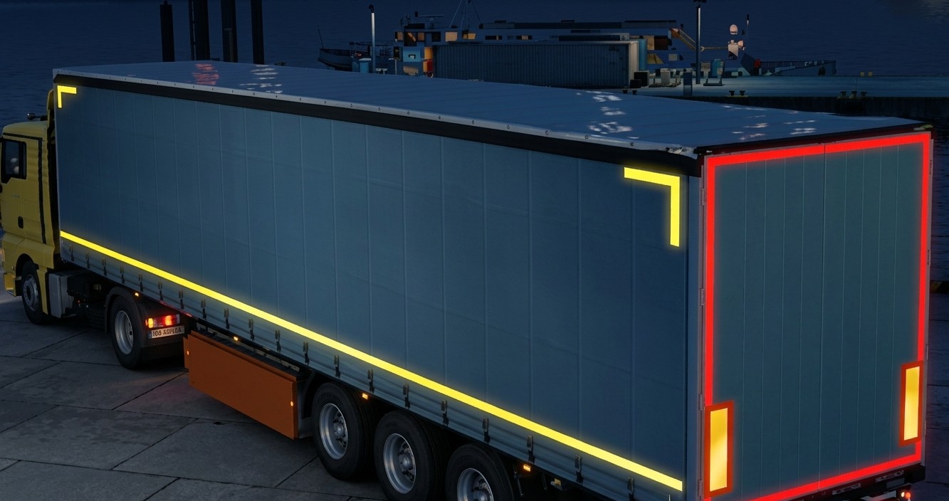 Truck with passive safety features