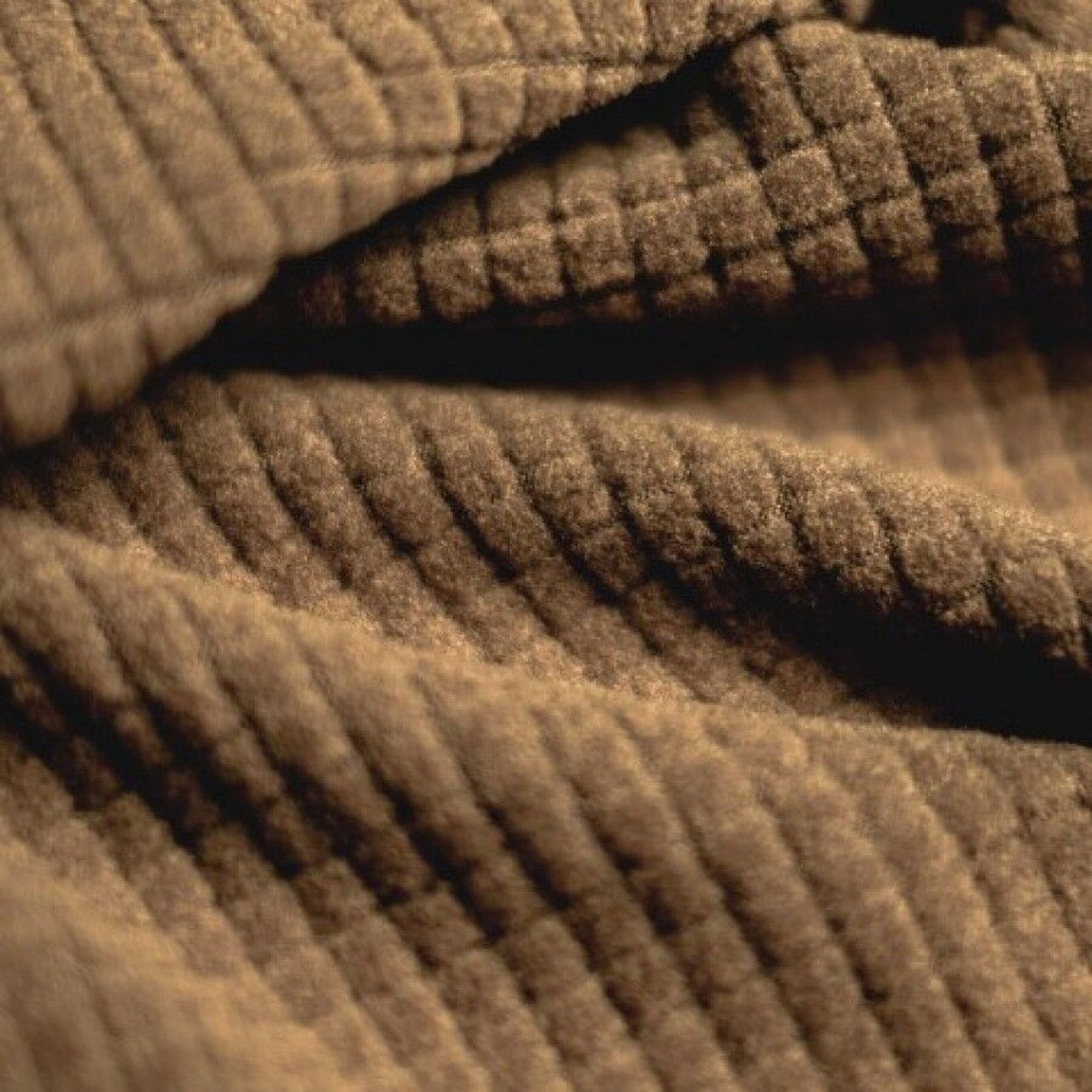 The characteristic waffle structure of Level 2 fleece