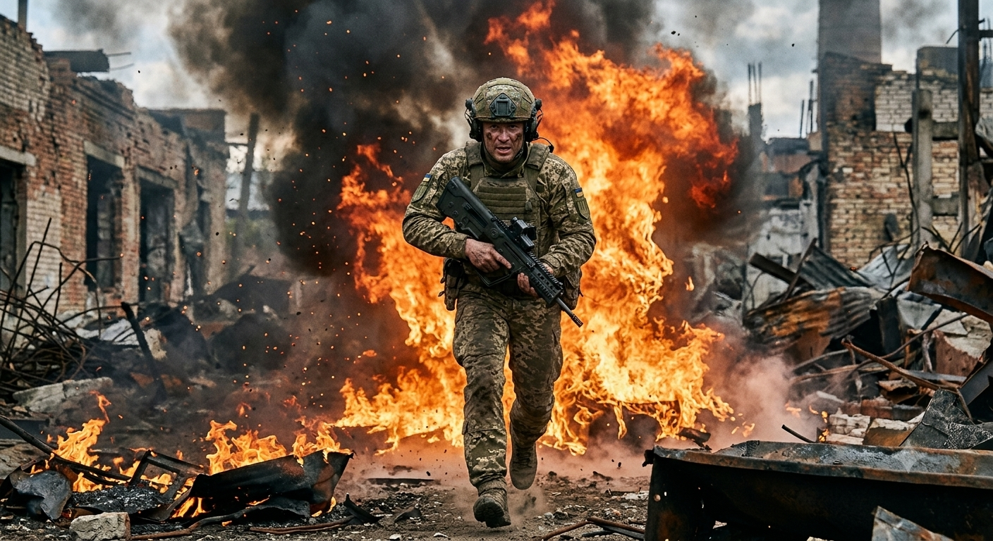 Огонь на поле боя