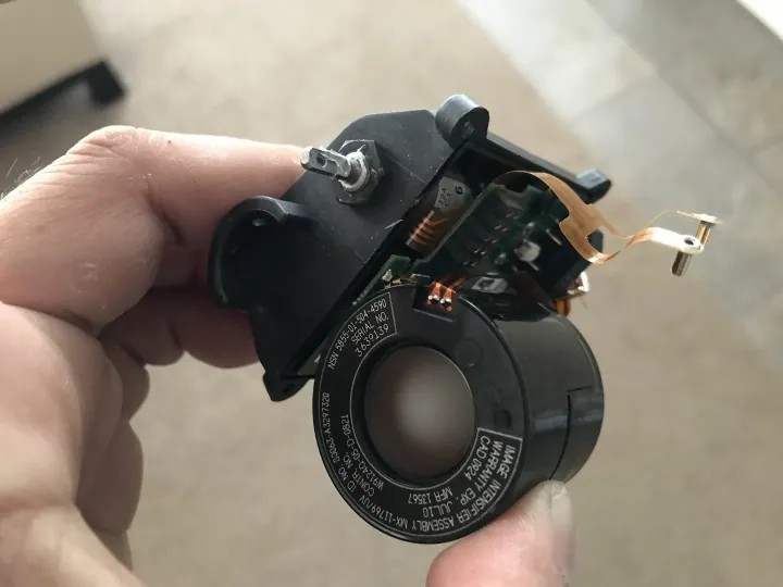 Demonstration of the detected defect (overview)