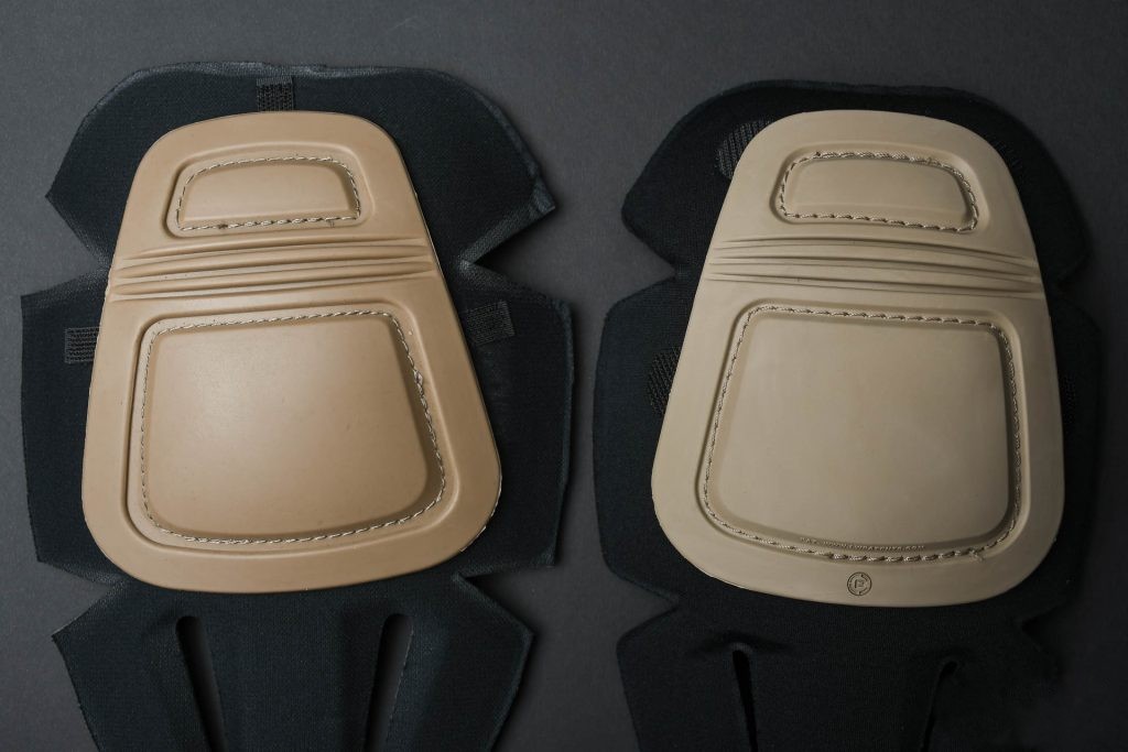 Колір у G3 Comabt Knee Pads (ліворуч) і Crye Precision (праворуч)