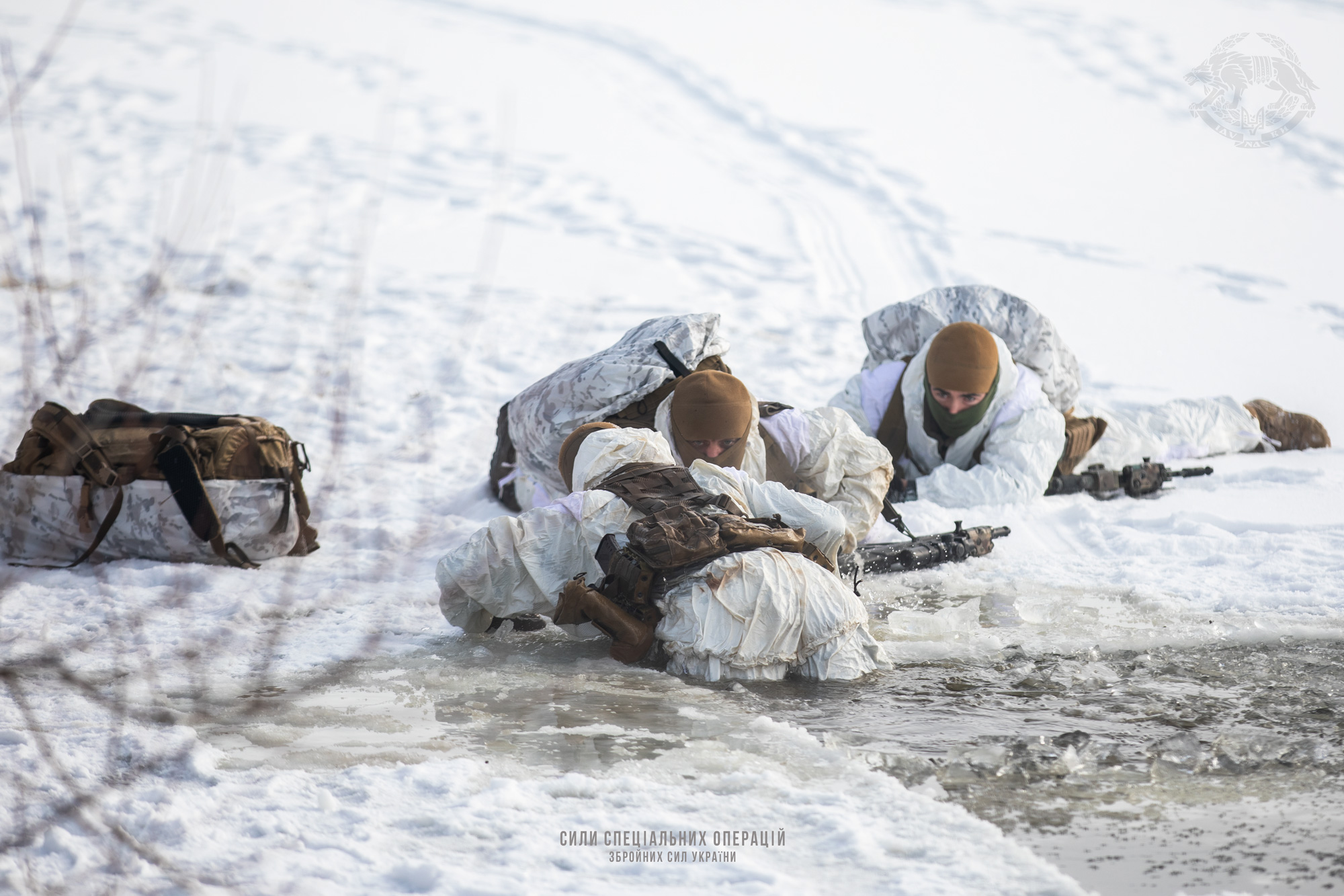 SOF soldiers worked out their actions in low temperatures