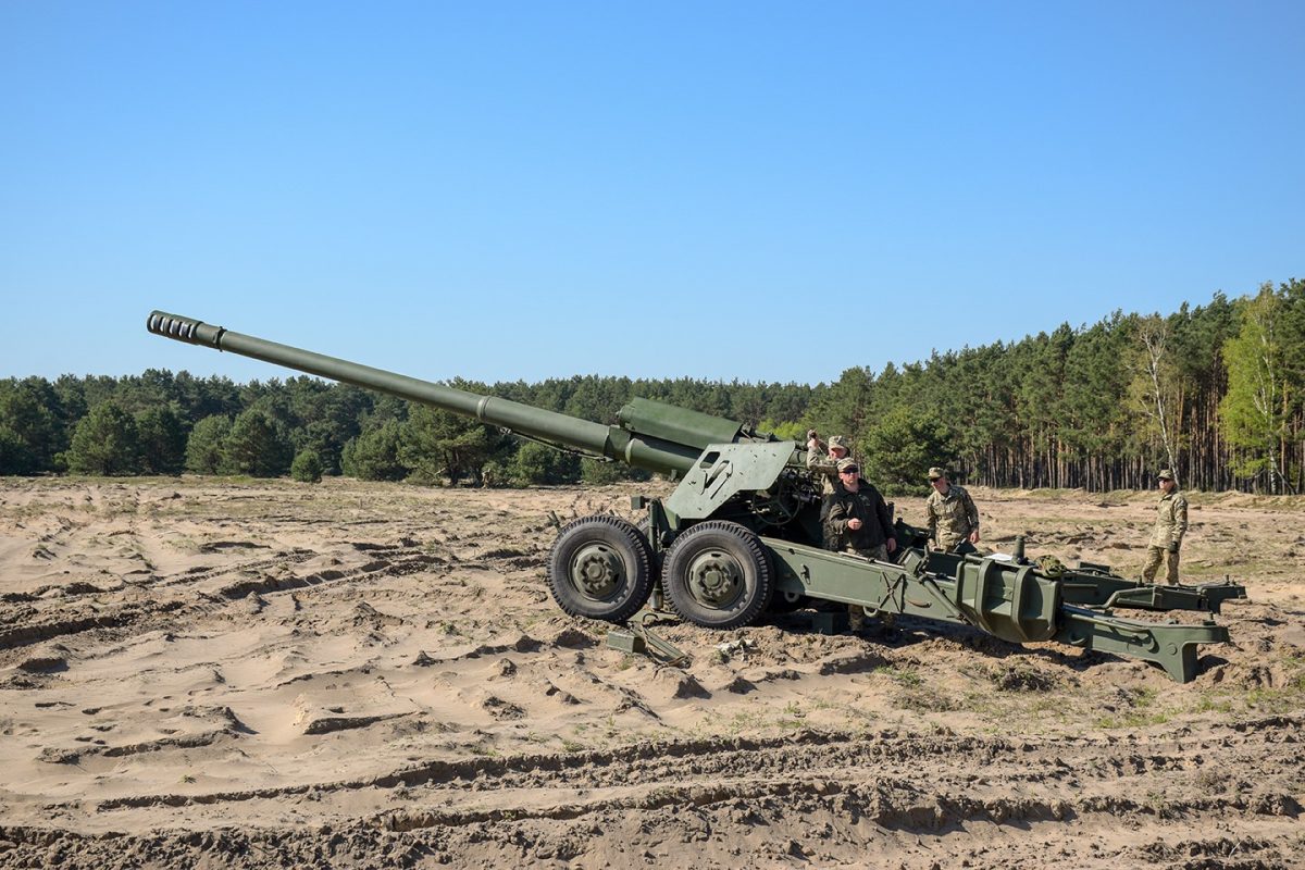 Ukrainian artillerymen have started the practical phase of the international exercises Dynamic Front 2021 in Poland