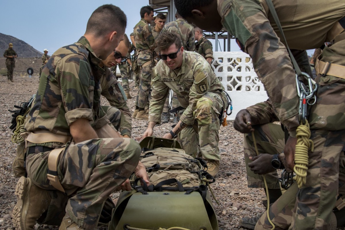 US Army hosts mountain warfare course in Djibouti