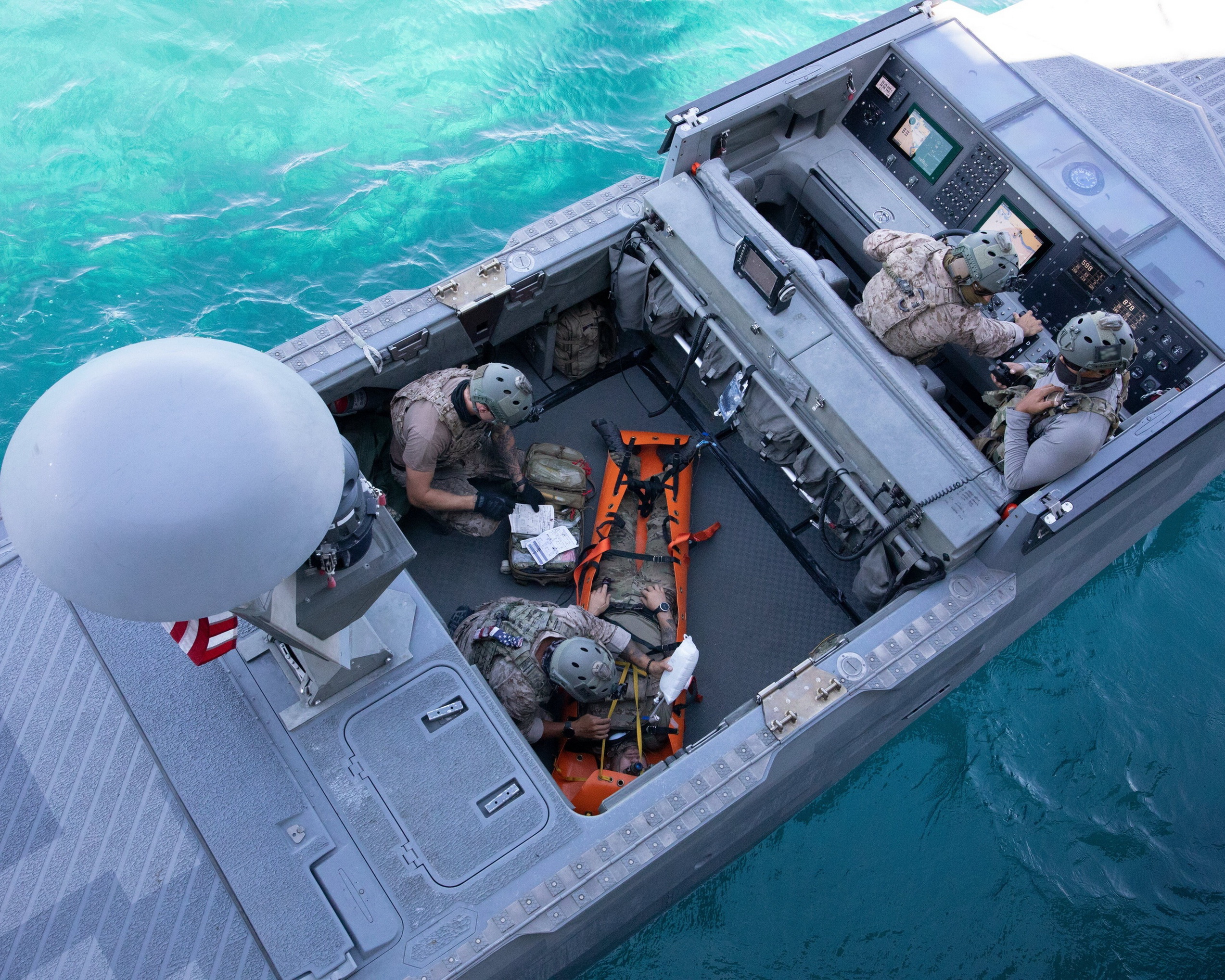 Visit, Board, Search and Seizure (VBSS), Greece, 31 July 2020