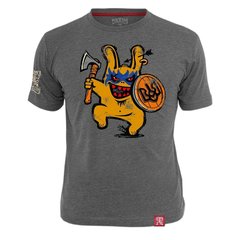 Peklo.Toys Hare-Varyag T-shirt, Grey, Medium